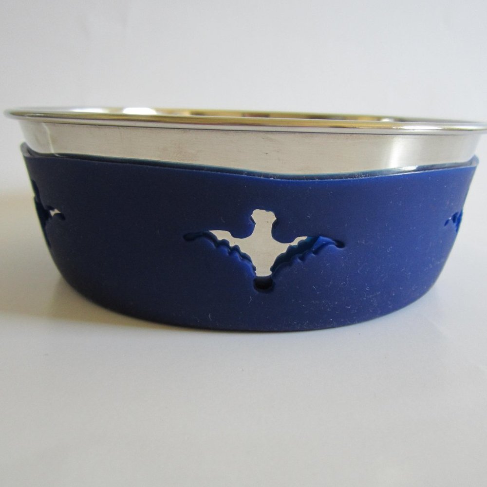 Disney Parks Tails A Pet Collection Blue Haunted Mansion Pet Bowl